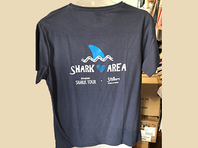  Camiseta Shark Area by Scubart mujer