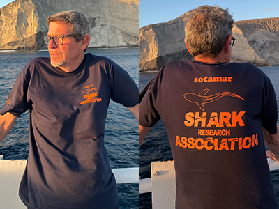 Camiseta Sotamar Shark Research Association